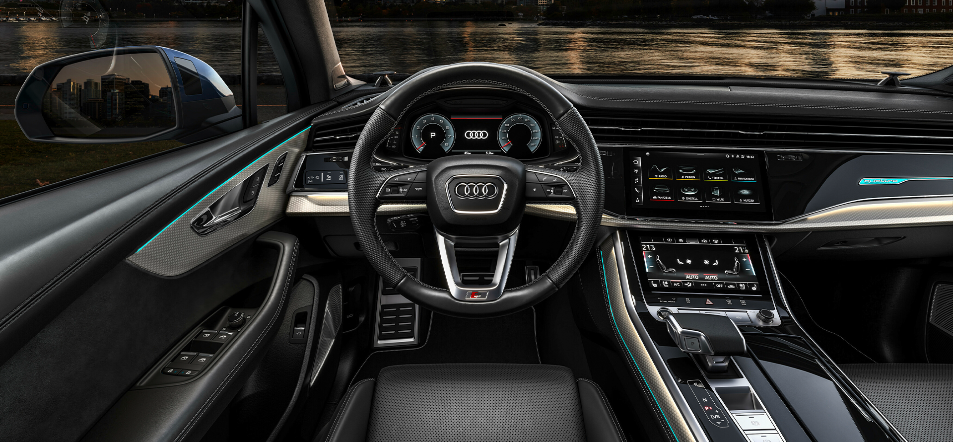 Audi Q8 - notranjost