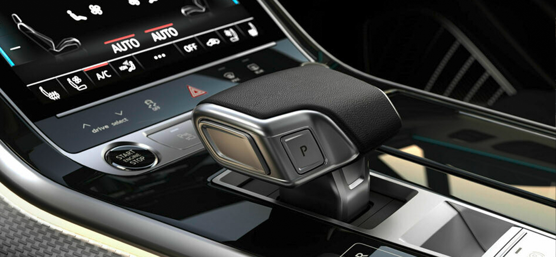 Audi Q8 - prestavna ročica