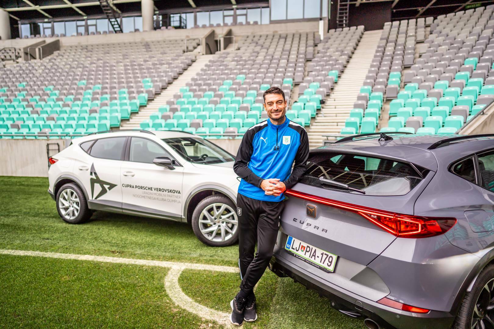 CUPRA Porsche Verovškova in NK Olimpija