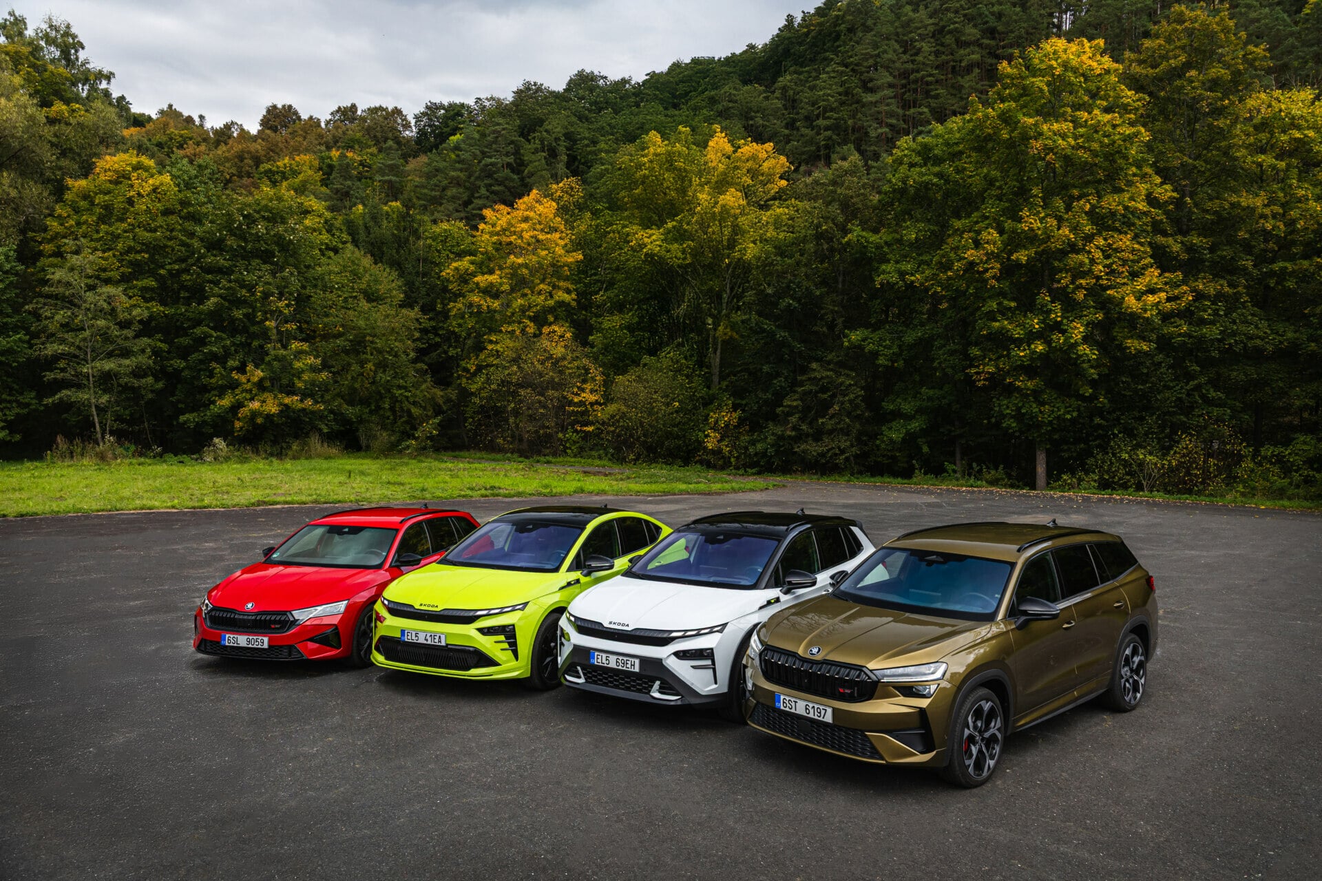 Škoda RS modeli