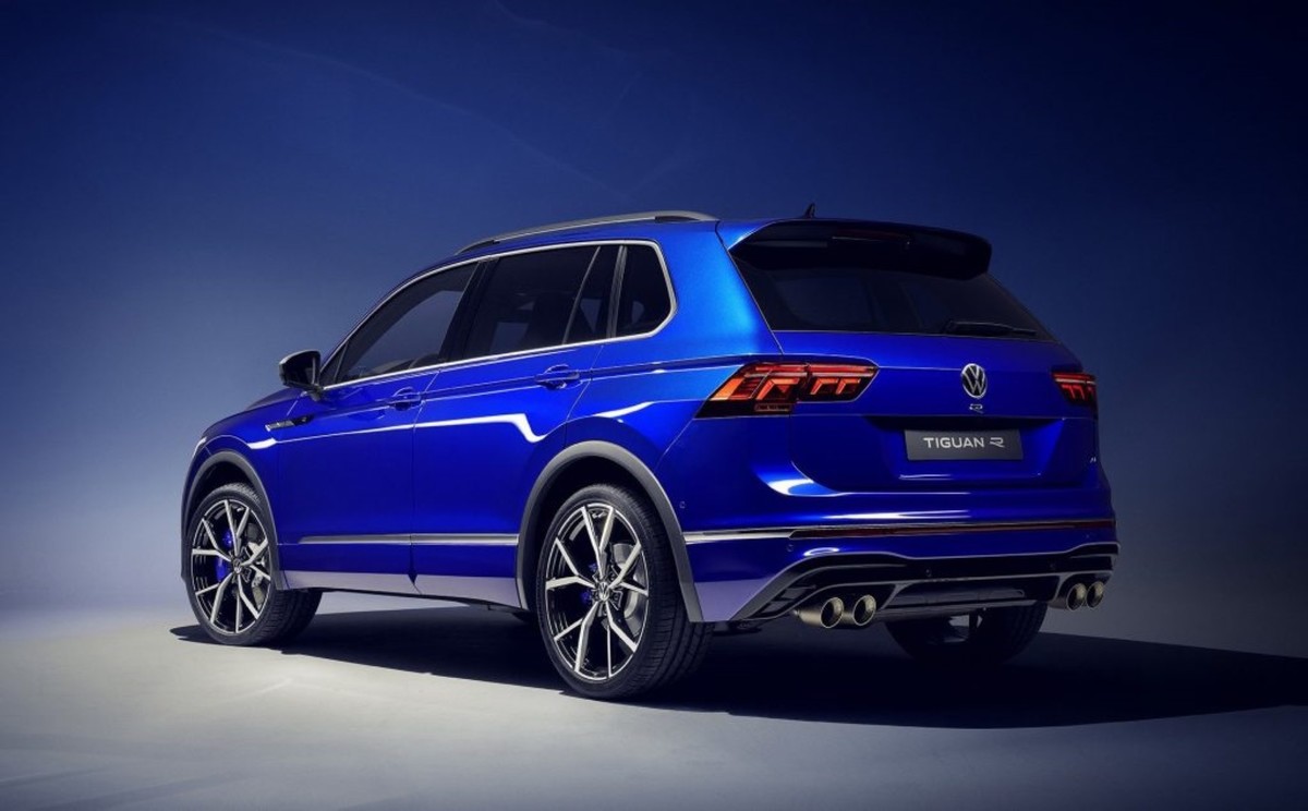 VW Tiguan R - zadnji del