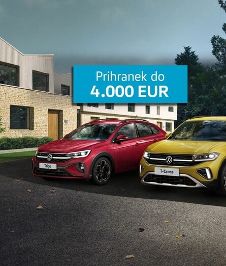 VW ponudba novih vozil 2026