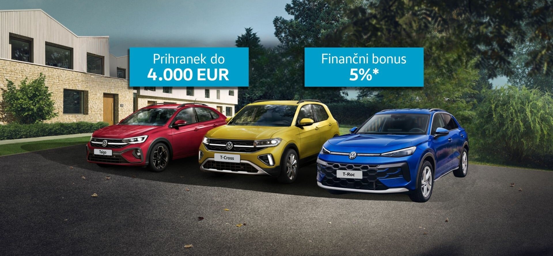 VW ponudba novih vozil 2026