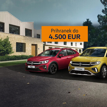 VW ponudba novih vozil 2026