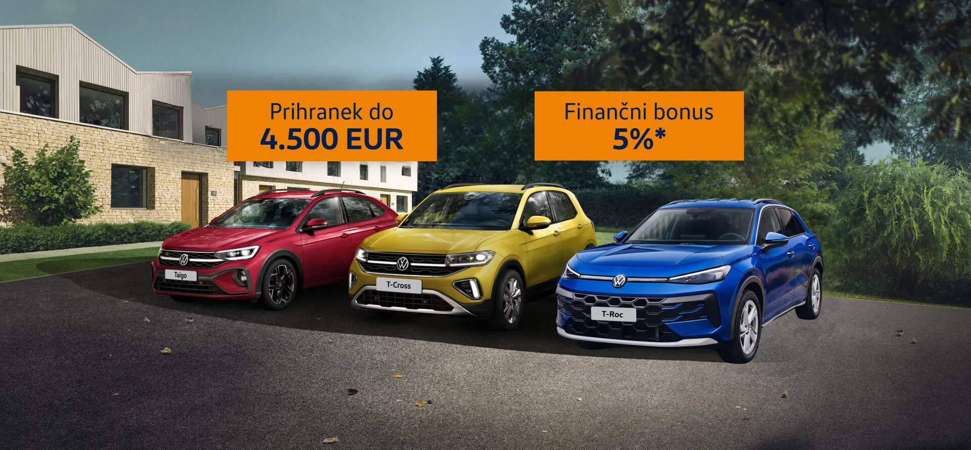 VW ponudba novih vozil 2026