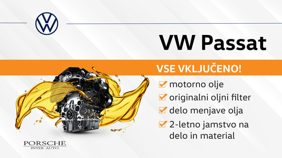 VW SERVIS - menjava olja VW PASSAT