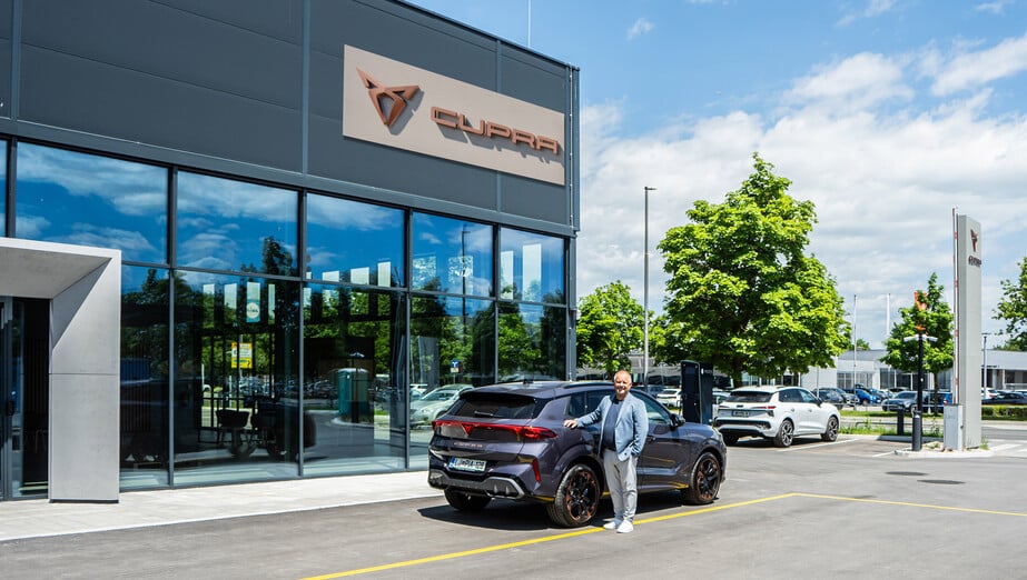 V Ljubljano prihaja najsodobnejši CUPRA center