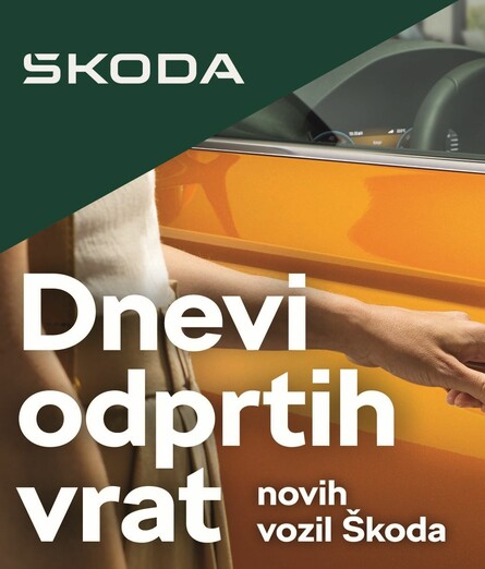 ŠKODA DNEVI ODPRTIH VRAT - MAJ 2023