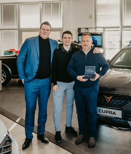 CUPRA Porsche Verovškova - Trgovec leta 2023