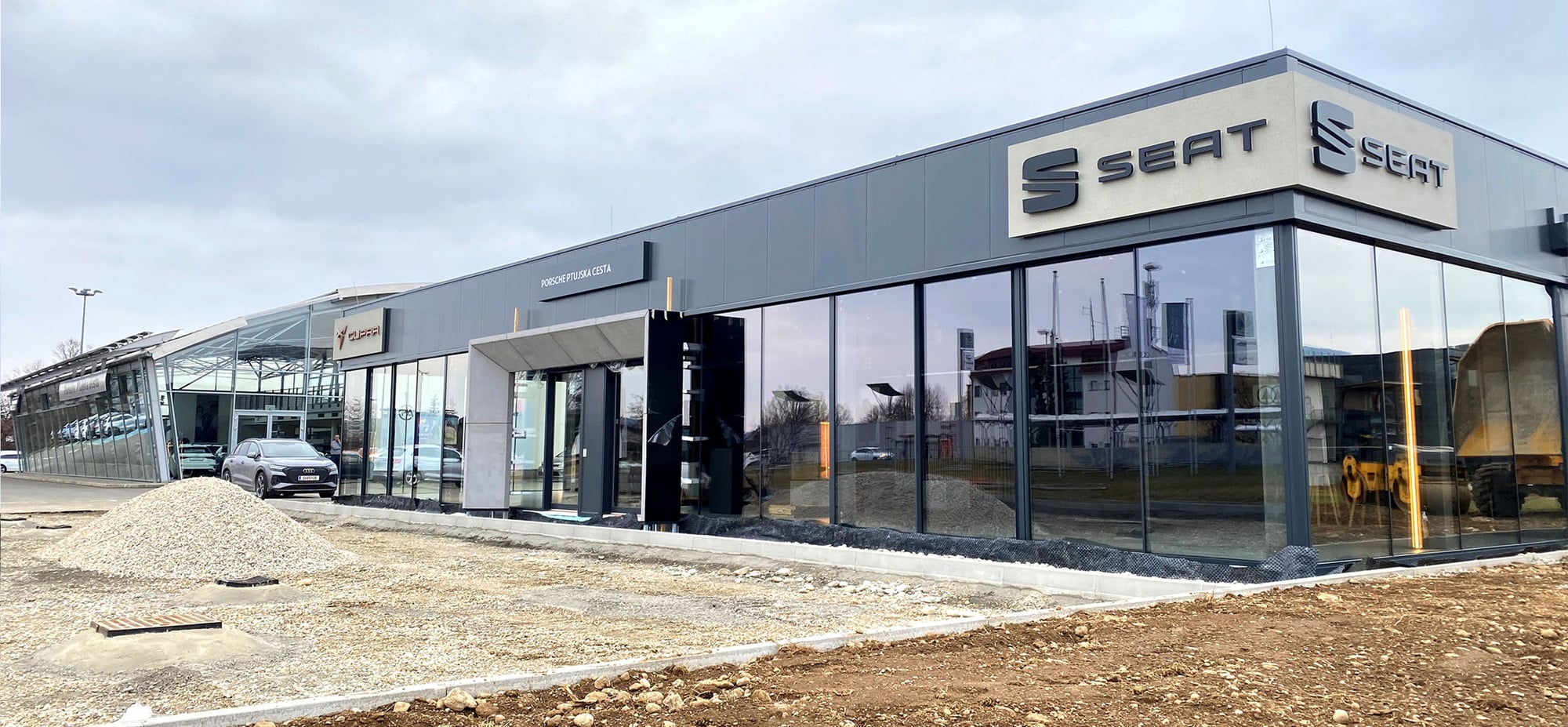 CUPRA & SEAT kmalu pri Porsche Ptujska cesta