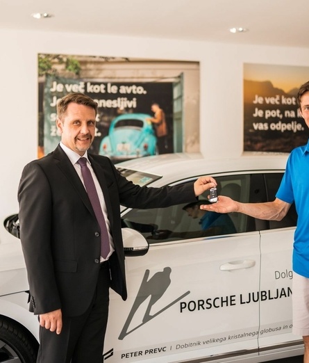 Peter Prevc in Porsche Ljubljana nadaljujeta dolgoletno sodelovanje!