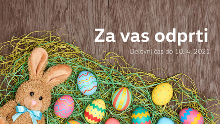ZA VAS ODPRTI od 1. 4. do 10. 4.
