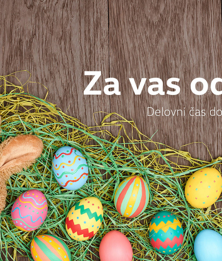 ZA VAS ODPRTI od 1. 4. do 10. 4.