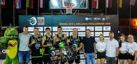 Škoda 3x3 Ljubljana Challanger uspešno zaključen