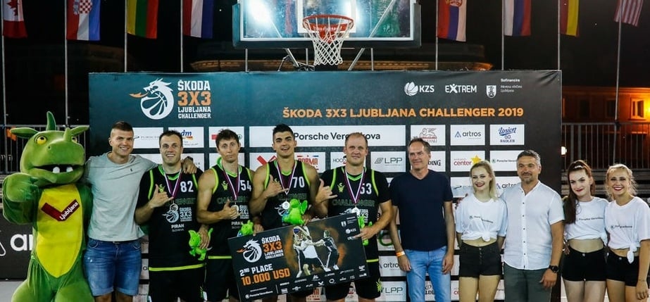Škoda 3x3 Ljubljana Challanger uspešno zaključen