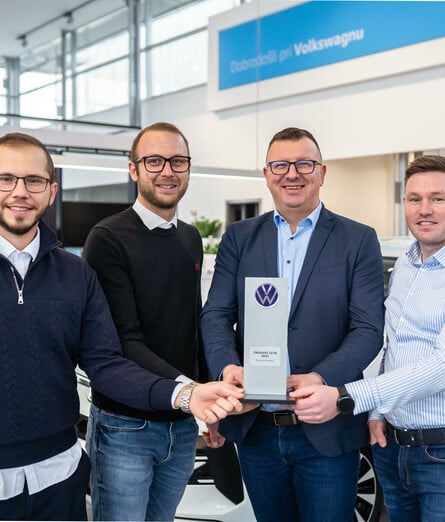 VW Porsche Maribor - slovenski trgovec leta